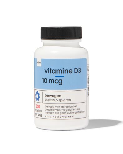 vitamine D3 10mcg - 360 stuks
