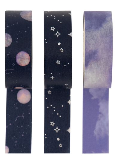 washi tapes - 3 stuks