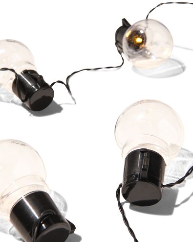 lichtsnoer 9m met 20 warm witte lampjes met adapter