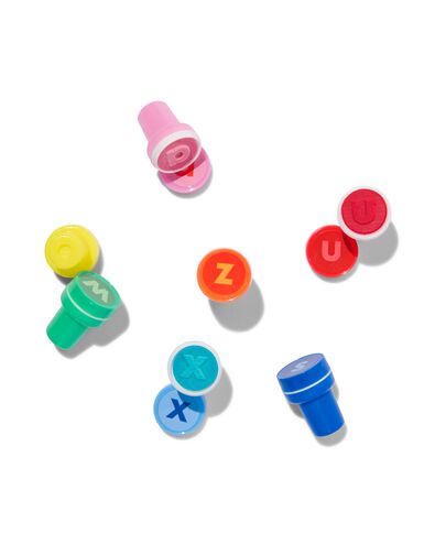 stempelset alfabet - 26 stuks