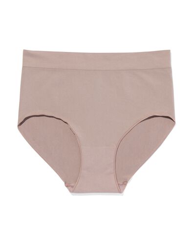 dames tailleslip naadloos micro beige