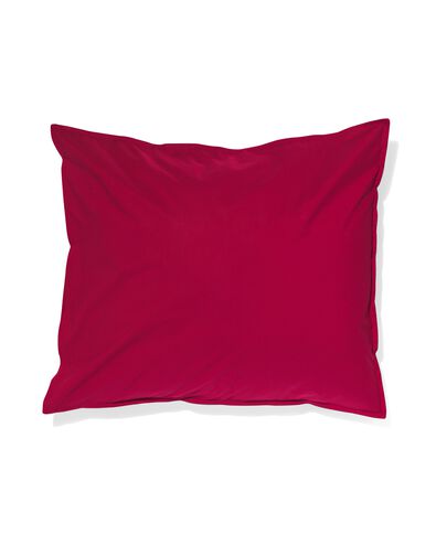 LINDA. kussensloop percal 60x70 royaal rood