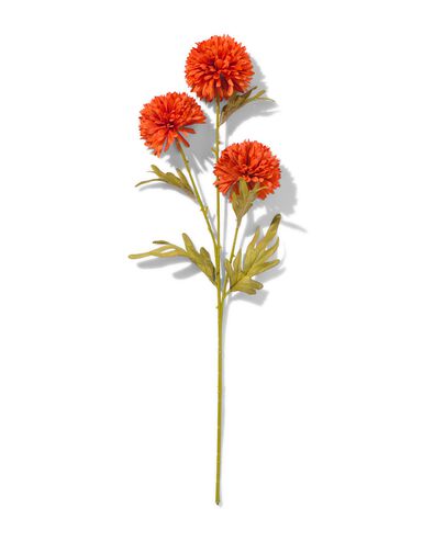 kunstbloem dahlia oranje