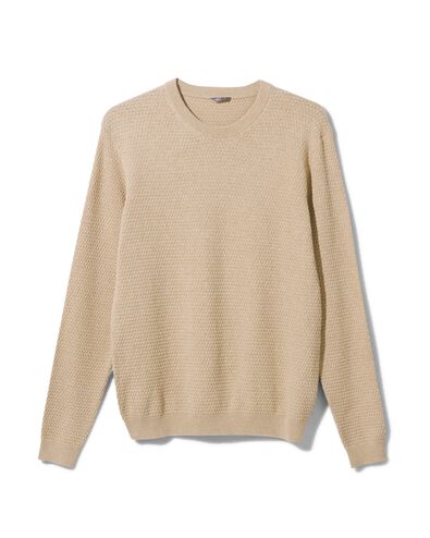 heren trui  beige