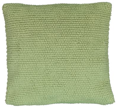 kussenhoes 40x40 groen fleece met noppen