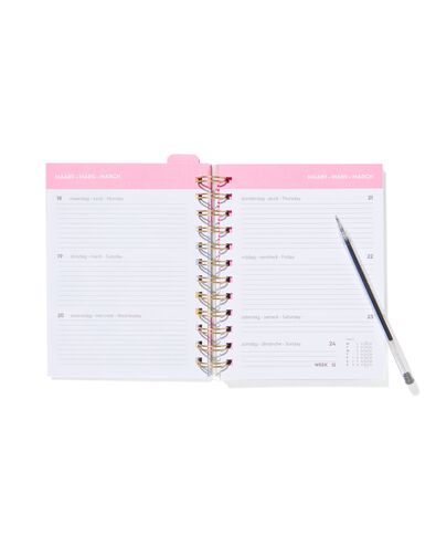 agenda 2024 met spiraal en insteekhoes 16.5x12.5