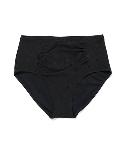 dames bikinibroekje control hoge taille zwart