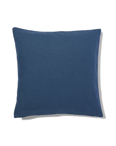 kussenhoes katoen 50x50 blauw