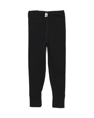 kinder thermobroek zwart