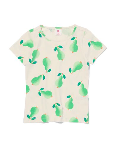 kinder t-shirt met peren groen