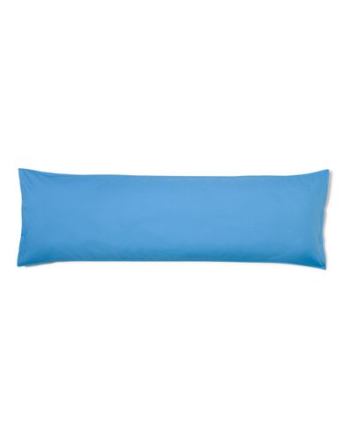 LINDA. kussensloop percal 50x160 best blauw