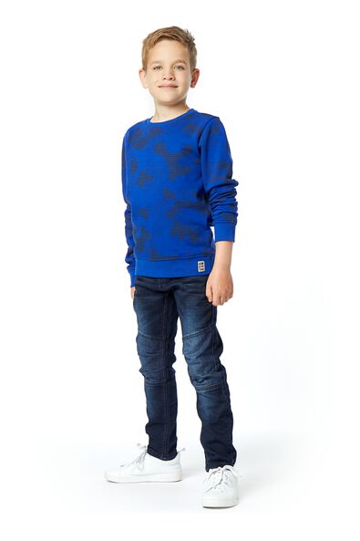 kinder jogdenim regular fit donkerdenim