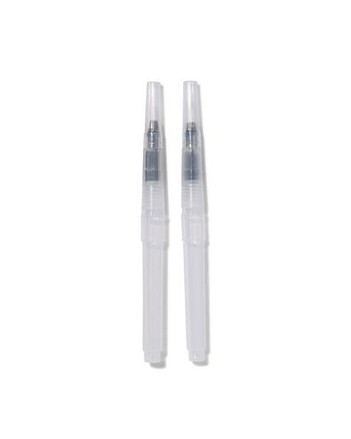 hervulbare waterpenseelset - 2 stuks