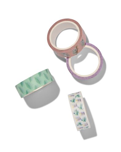 washi tape op kartonnen koala - 4 stuks