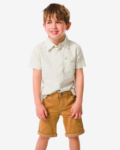 kinder short bruin