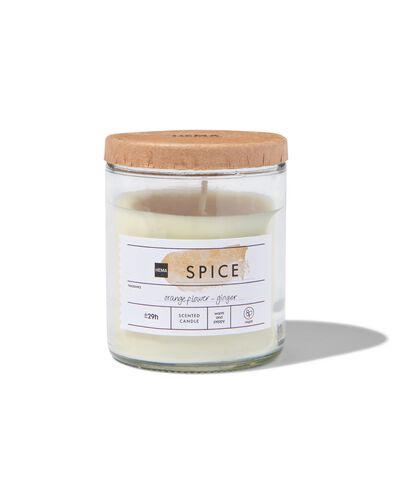 geurkaars in glas &Oslash;6.5 spice