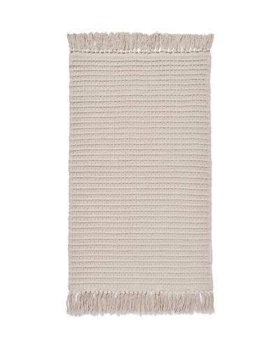 badmat wafel beige 50x80