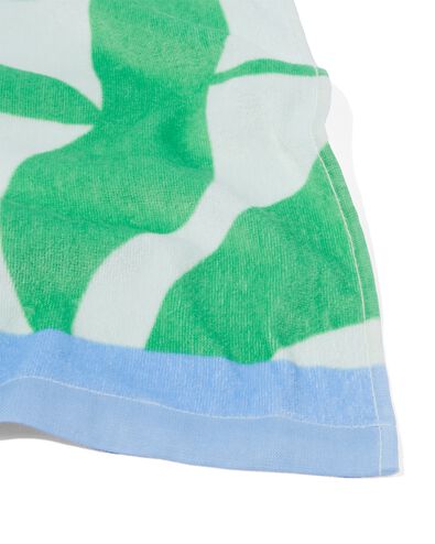 strandlaken velours 160x180 bladeren