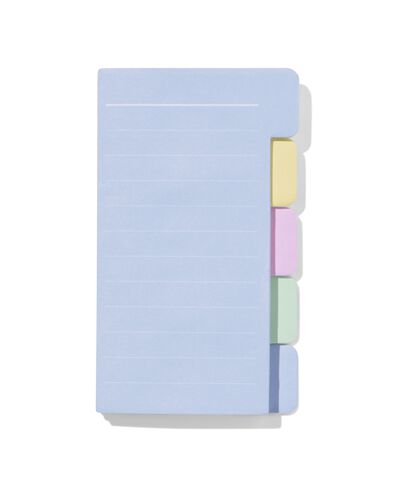 sticky notes met tabs 7x12 - 100 vel