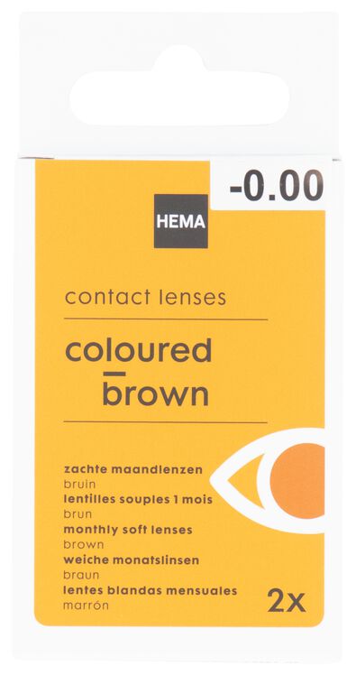 gekleurde contactlenzen - bruin