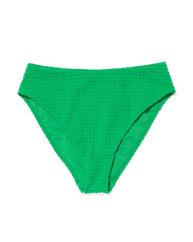 dames bikinibroekje hoge taille groen