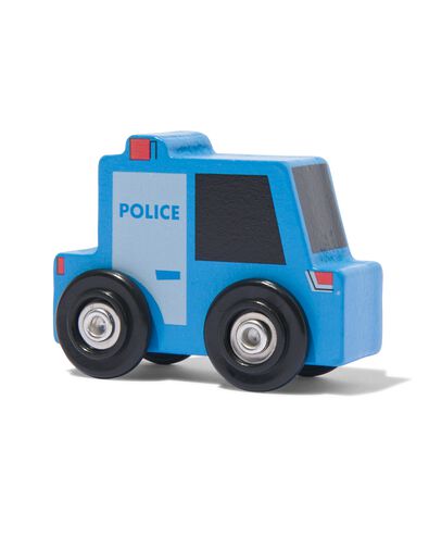 politieauto hout