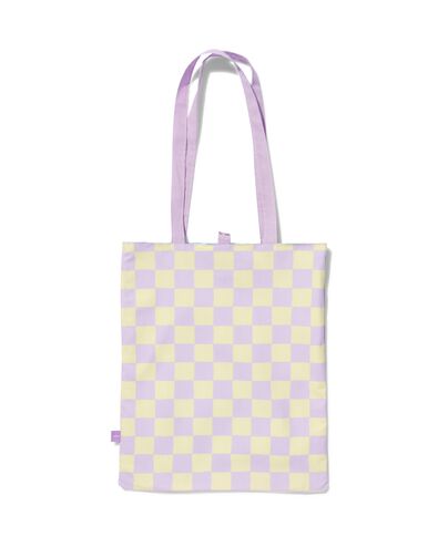 canvas tas met blokken 42x36 opvouwbaar en omkeerbaar