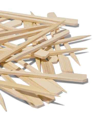 tapas prikkers bamboehout 9cm - 50 stuks