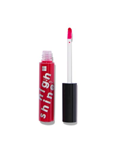 hoogglanzende lipgloss red