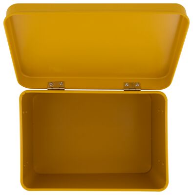 medicijnbox 22x16x16 okergeel