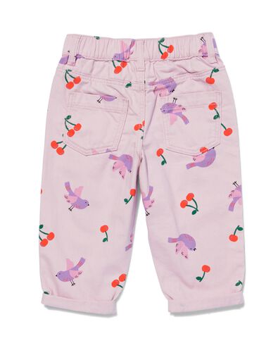 babybroek denim lichtpaars