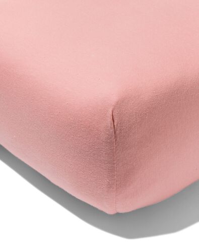 peuter hoeslaken jersey 70x150 roze