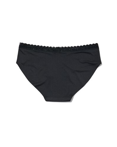dames hipster second skin micro zwart