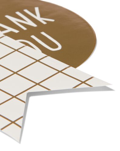 stickers goud - 15 stuks
