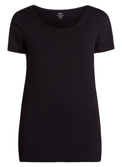 dames t-shirt zwart