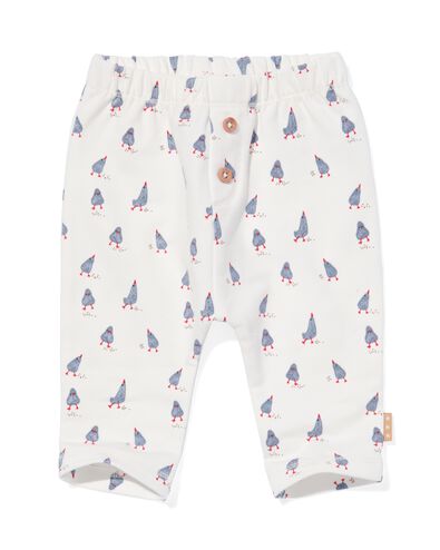 newborn sweatbroek  ecru
