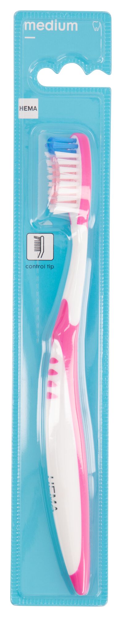 tandenborstel met control tip - medium