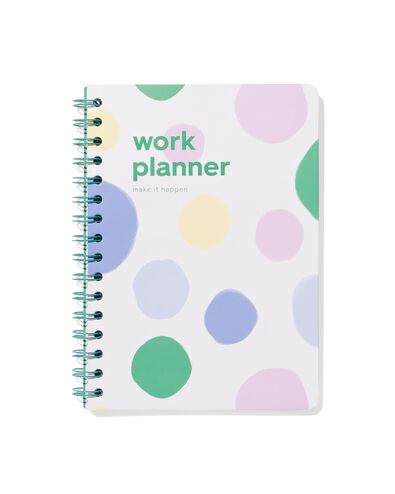werkplanner met spiraal 21x15