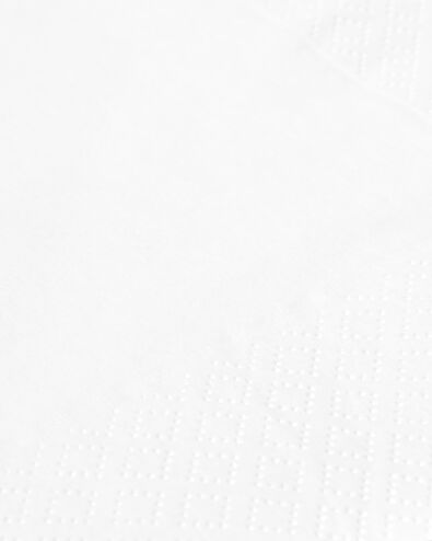 servetten - 33 x 33 - papier - wit - 20 stuks