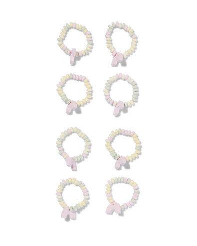 regenboog snoep armbanden - 8 stuks