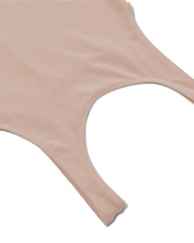 licht corrigerend dames hemd bamboe beige