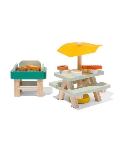 barbecueset hout 11-delig