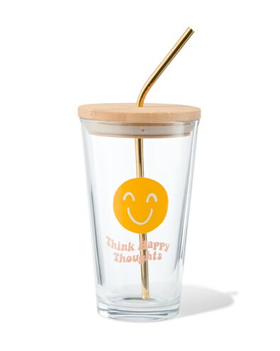 drinkglas glas bloemen 410ml