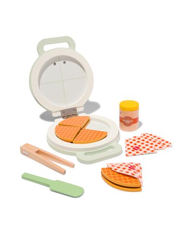stroopwafelmaker hout 20-delig