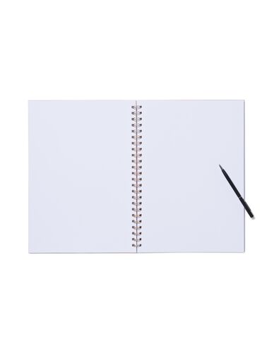 plakboek met spiraal blanco 32.5x23
