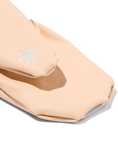 regenwanten voor baby's/kids beige camel