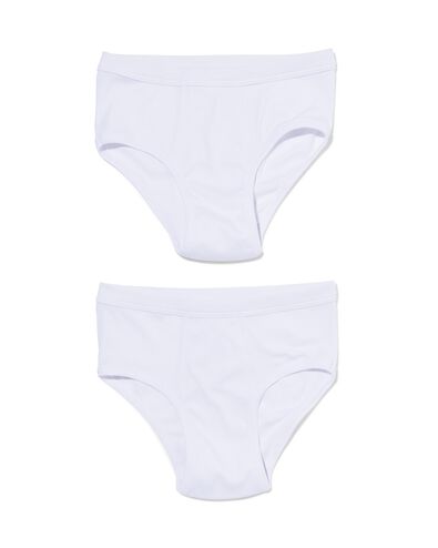 heren tailleslips - 2 stuks wit