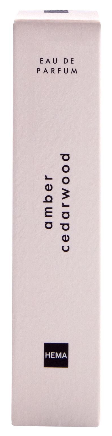 eau de parfum amber & cedarwood 10ml