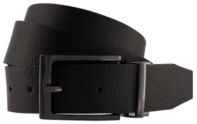herenriem omkeerbaar 3.5cm zwart