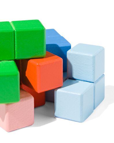 puzzel kubus hout